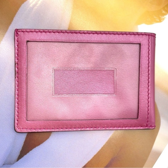 Auth GUCCI MicroGG Guccissima
Shima Leather Pink Card Case - Picture 2 of 16